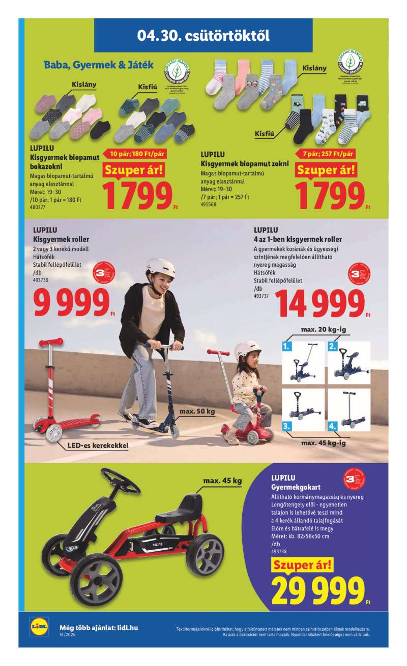 Lidl Érvényes 04.30-tól 28 oldal