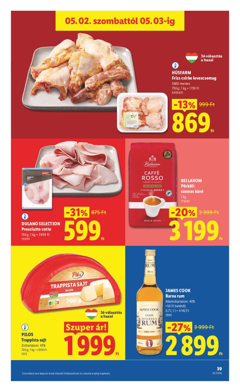 Lidl Érvényes 04.30-tól 39 oldal