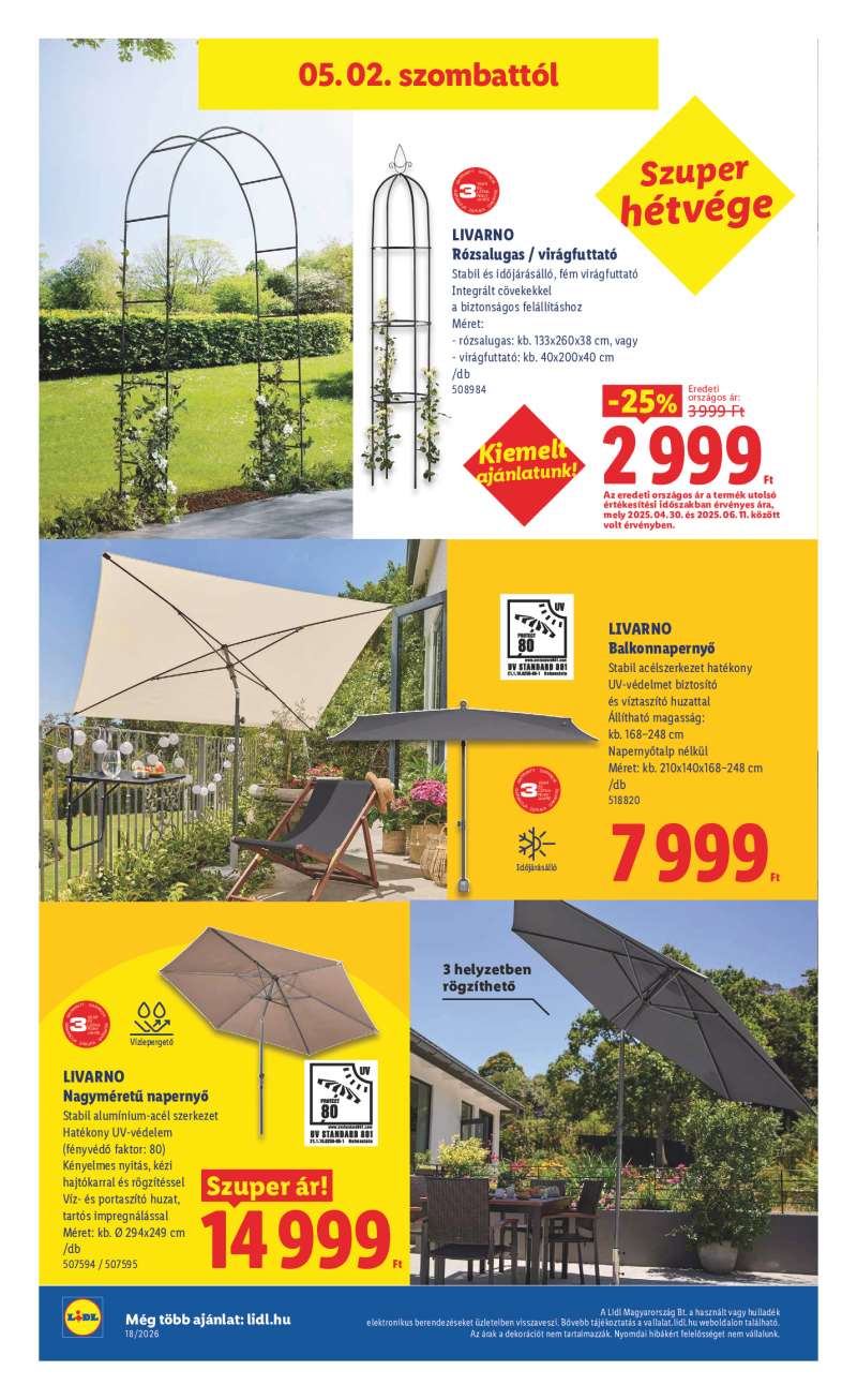 Lidl Érvényes 04.30-tól 40 oldal