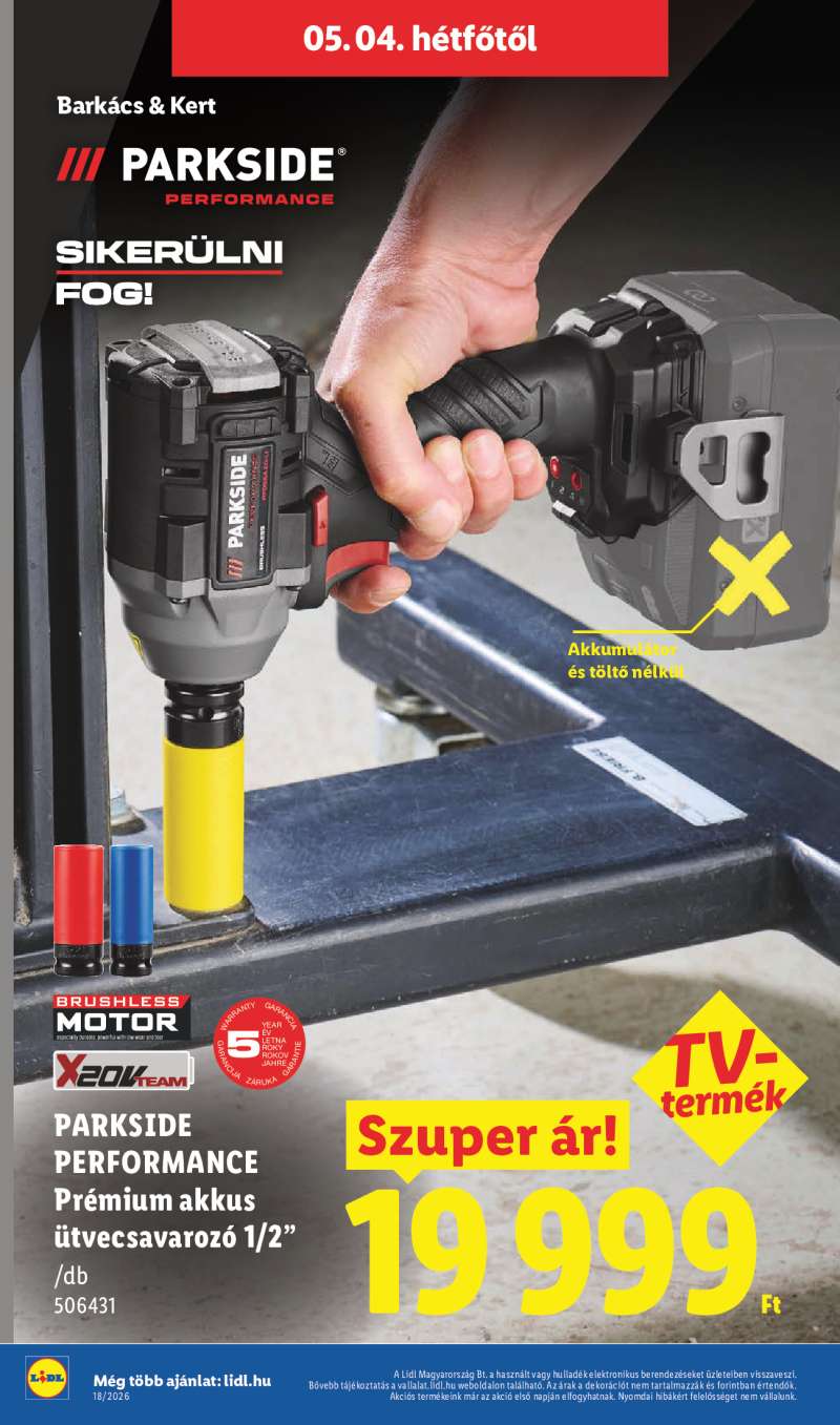 Lidl Érvényes 04.30-tól 42 oldal