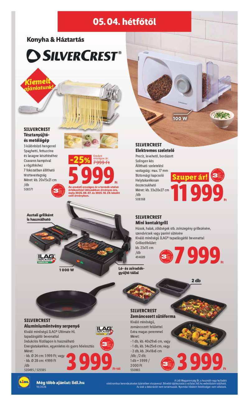 Lidl Érvényes 04.30-tól 50 oldal
