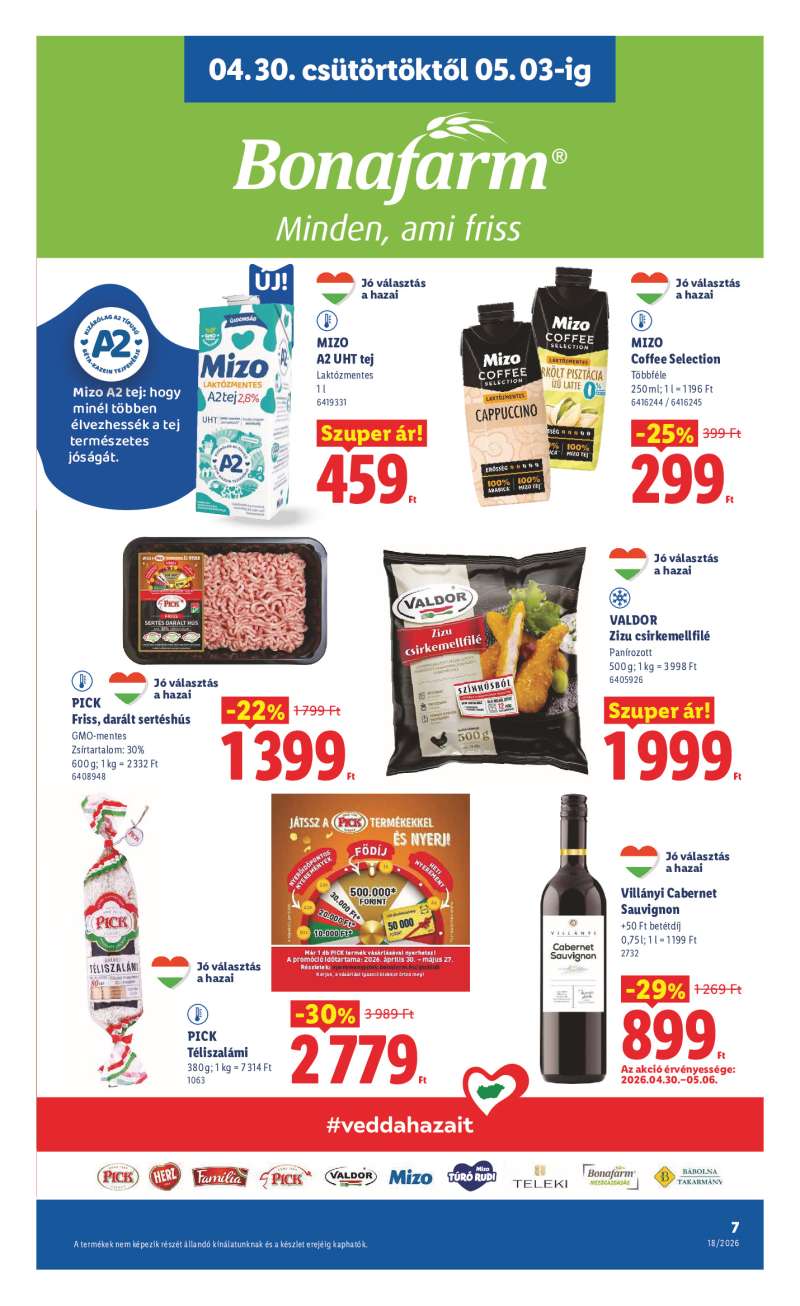 Lidl Érvényes 04.30-tól 7 oldal