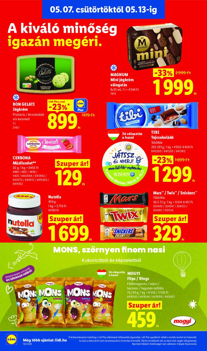Lidl Érvényes 05.07-től 12 oldal