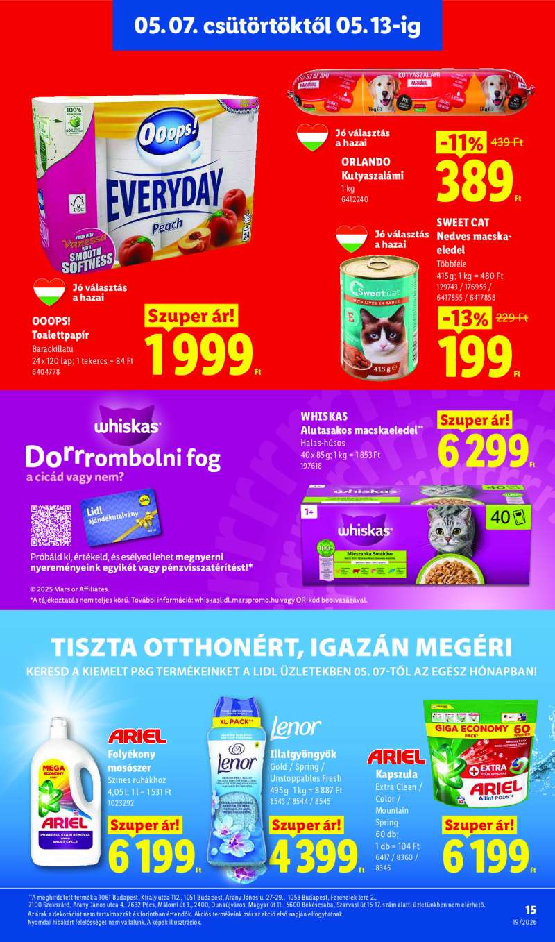 Lidl Érvényes 05.07-től 15 oldal