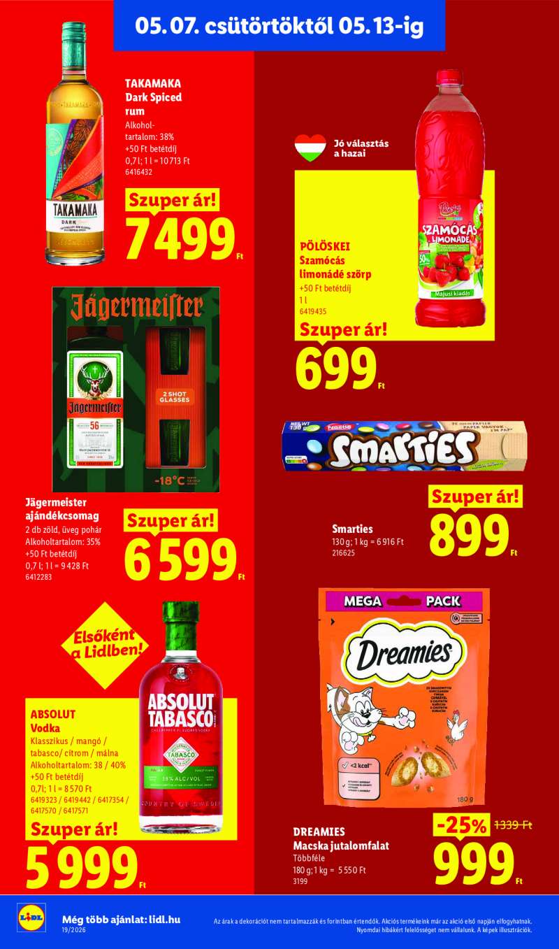 Lidl Érvényes 05.07-től 16 oldal