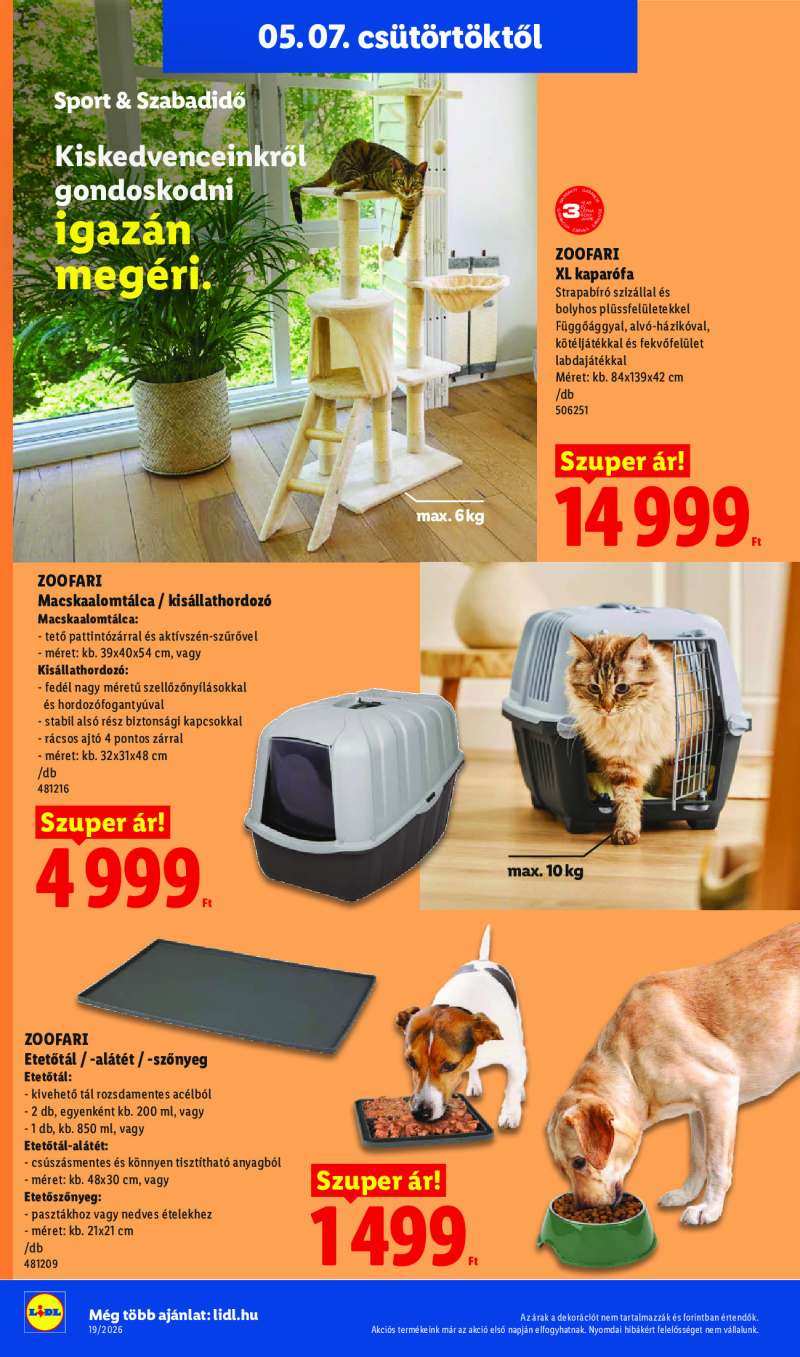 Lidl Érvényes 05.07-től 24 oldal