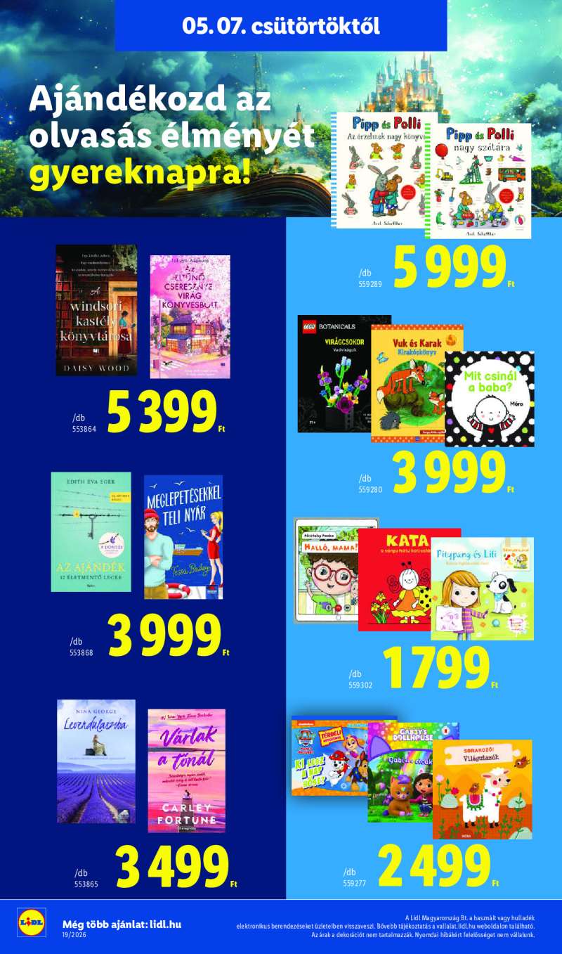 Lidl Érvényes 05.07-től 28 oldal