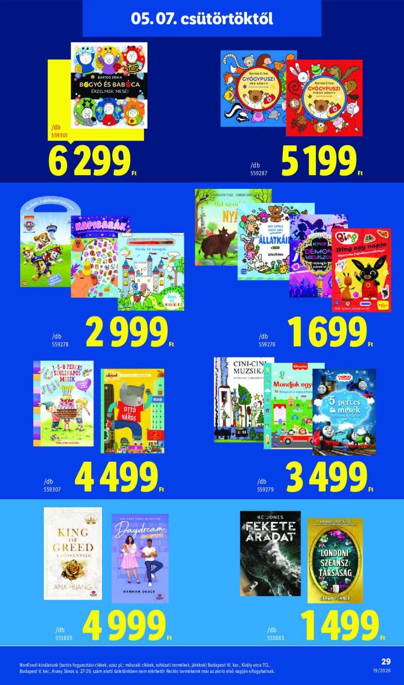 Lidl Érvényes 05.07-től 29 oldal