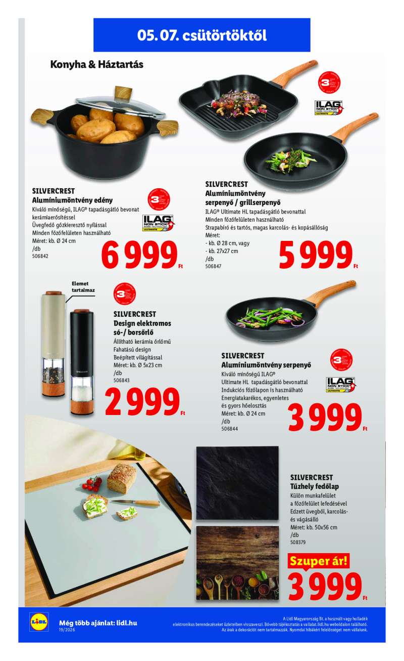 Lidl Érvényes 05.07-től 32 oldal