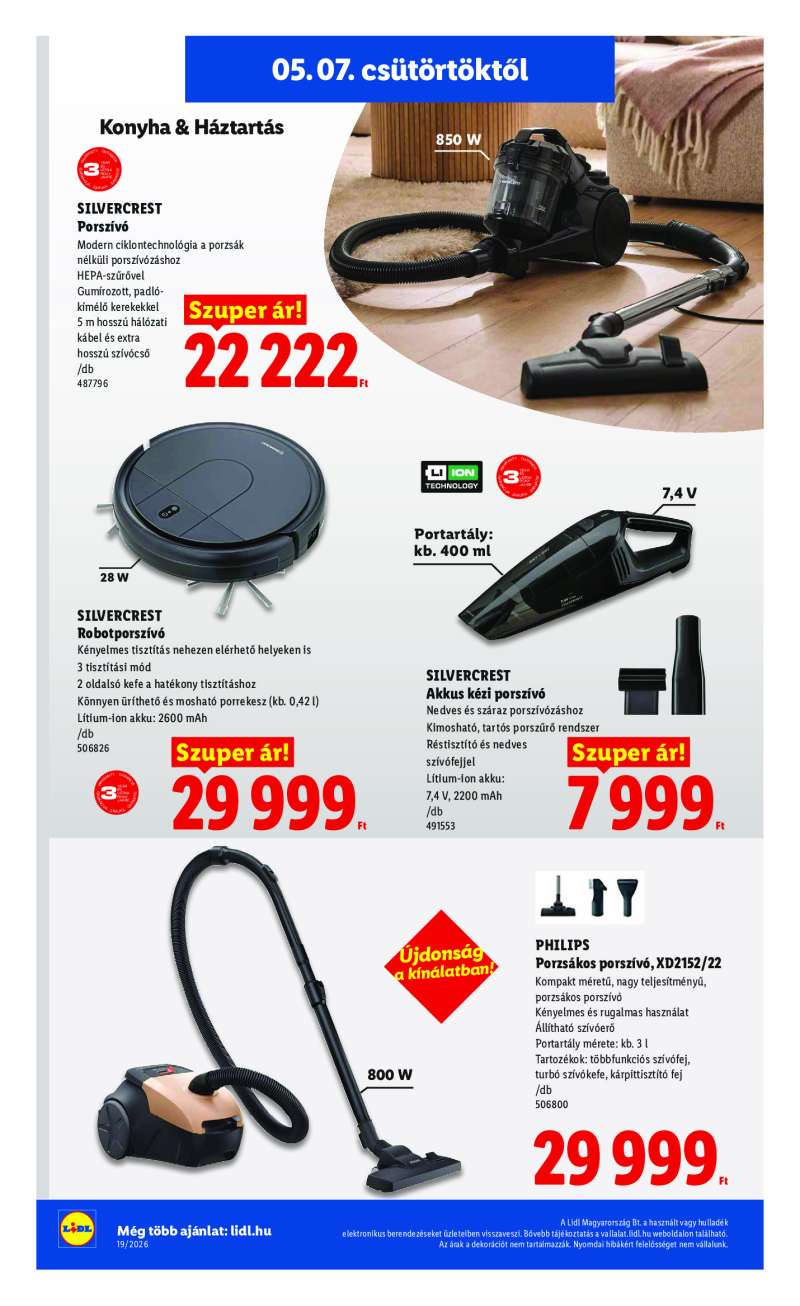 Lidl Érvényes 05.07-től 34 oldal