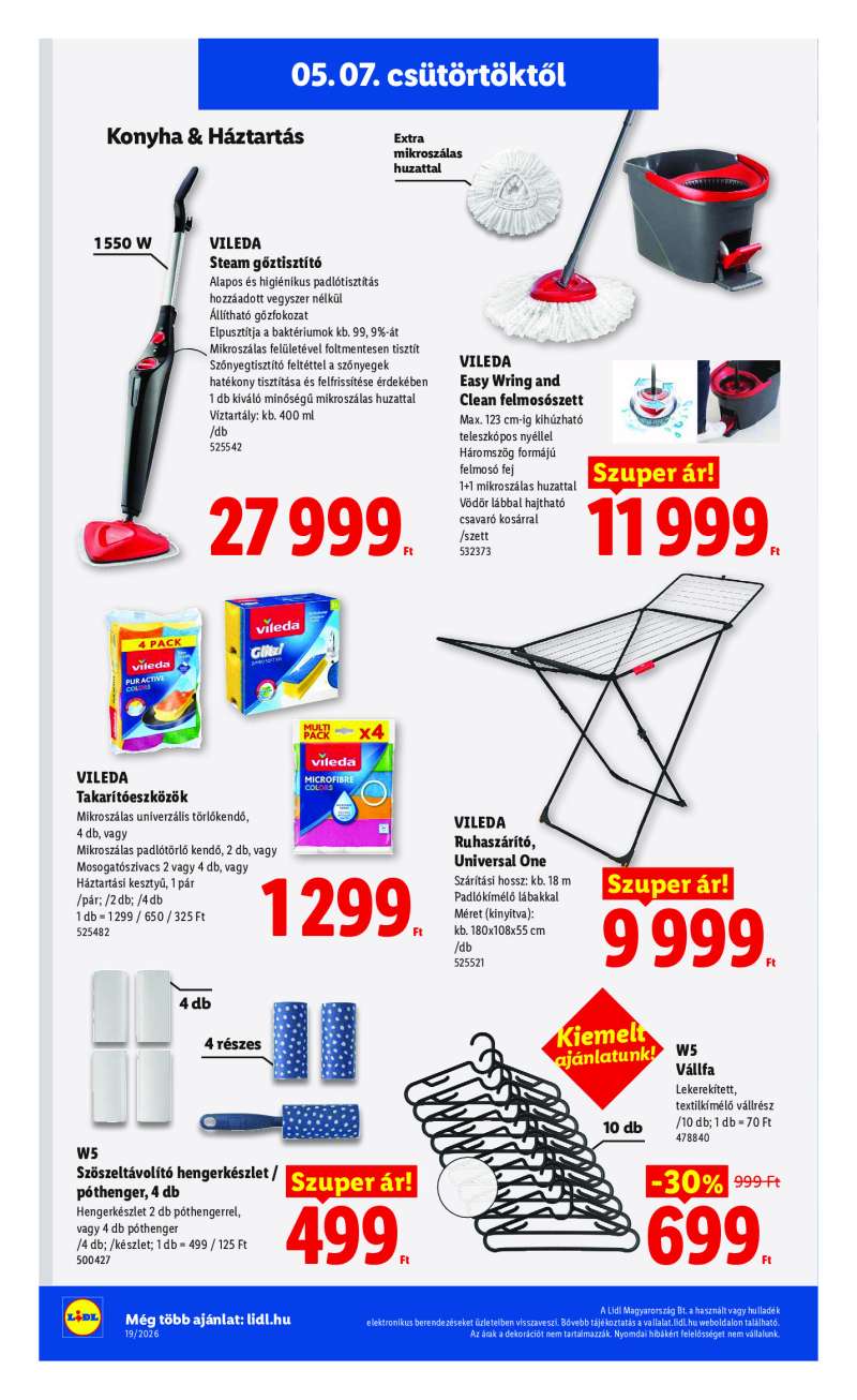 Lidl Érvényes 05.07-től 36 oldal