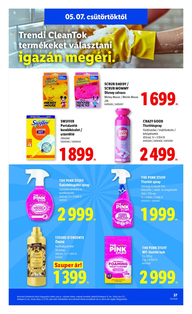 Lidl Érvényes 05.07-től 37 oldal