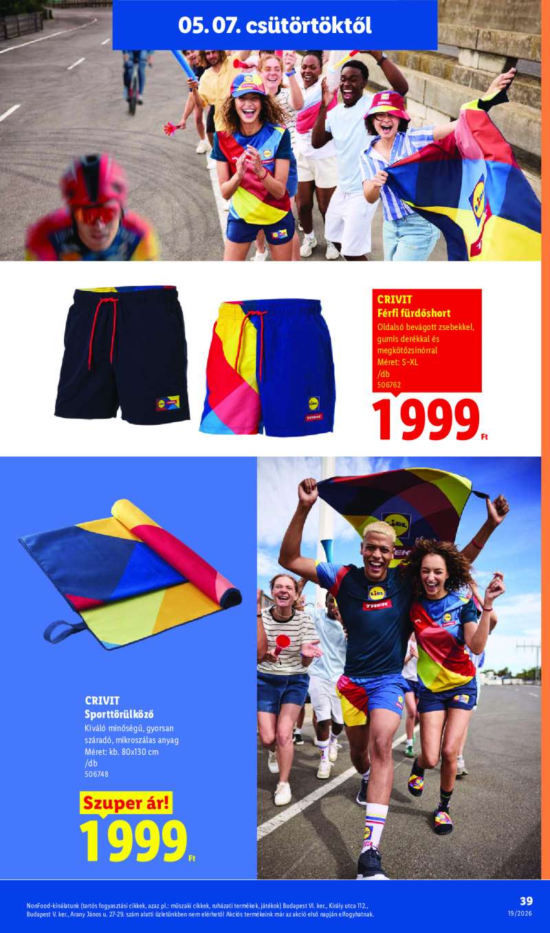 Lidl Érvényes 05.07-től 39 oldal
