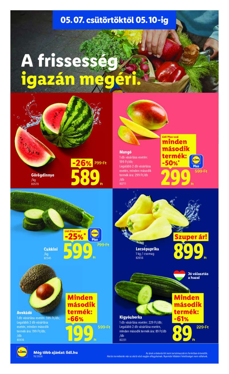 Lidl Érvényes 05.07-től 4 oldal