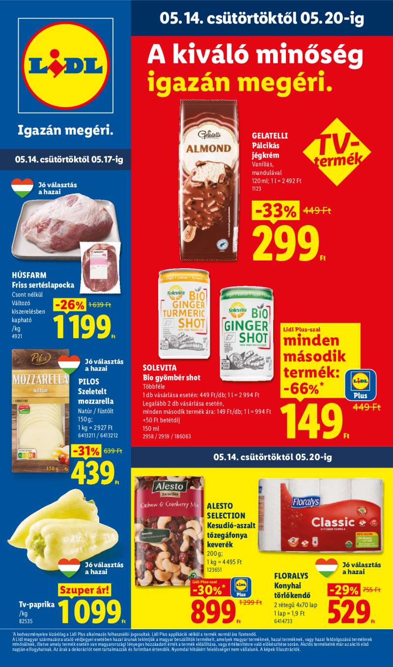 Lidl Érvényes 05.14-től 1 oldal