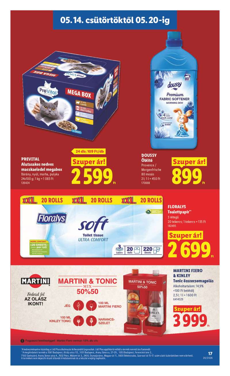 Lidl Érvényes 05.14-től 17 oldal