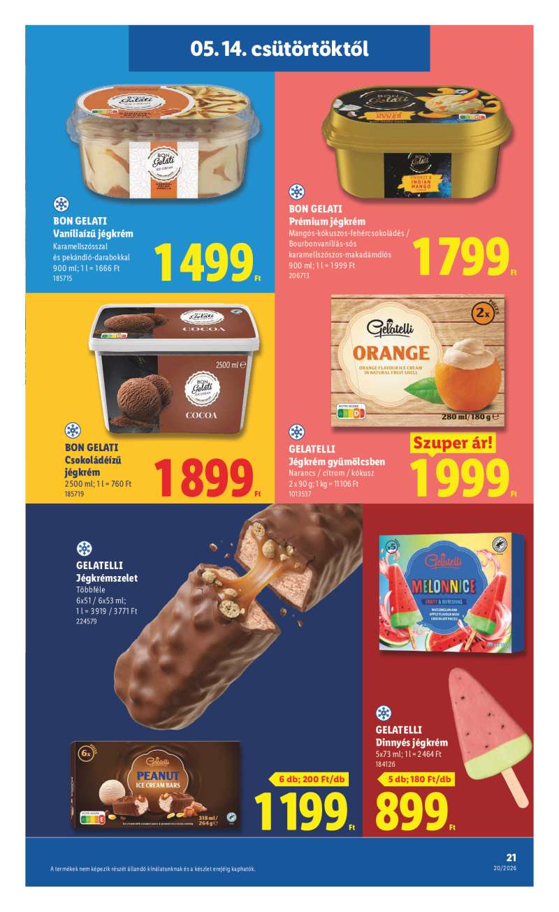 Lidl Érvényes 05.14-től 21 oldal