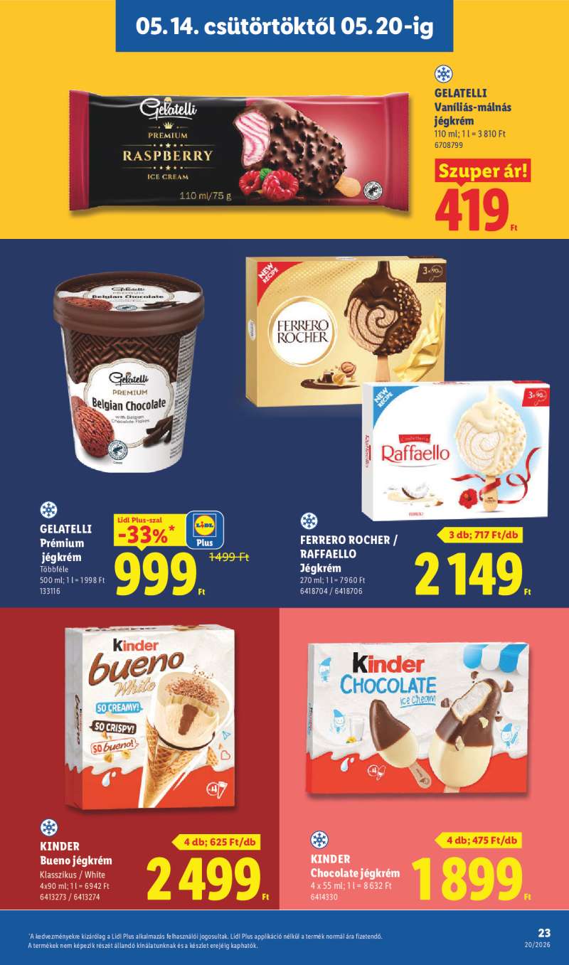 Lidl Érvényes 05.14-től 23 oldal