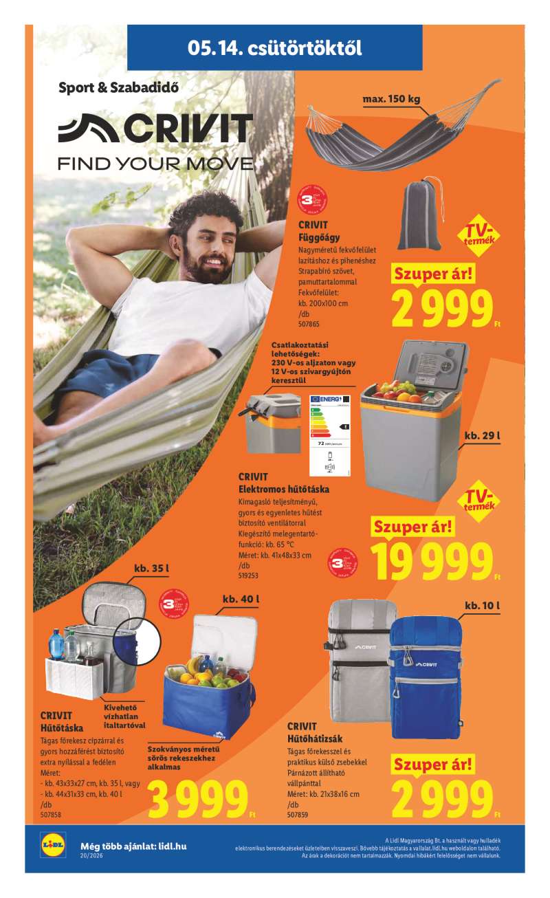 Lidl Érvényes 05.14-től 26 oldal