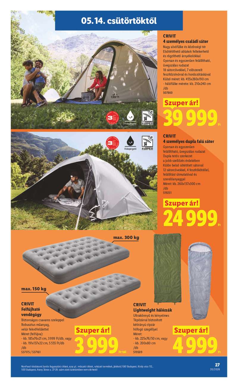Lidl Érvényes 05.14-től 27 oldal
