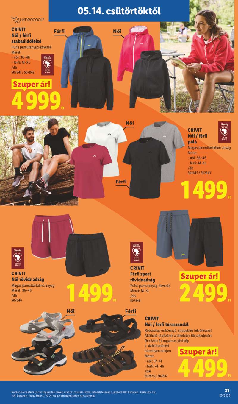 Lidl Érvényes 05.14-től 31 oldal