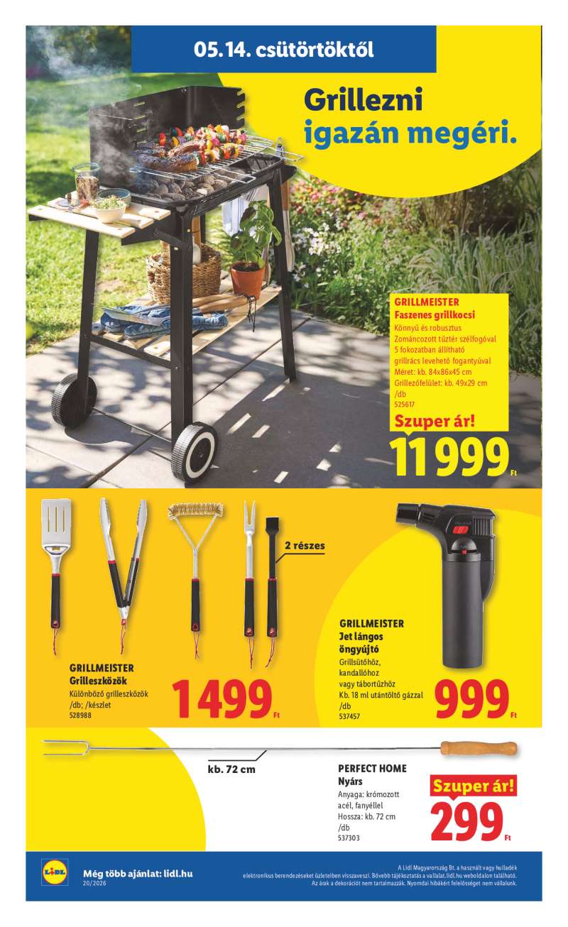 Lidl Érvényes 05.14-től 32 oldal