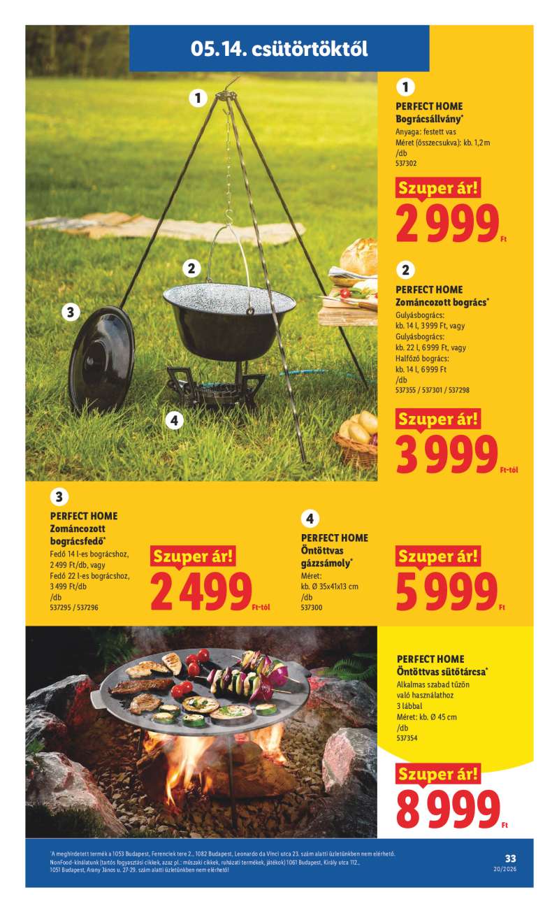 Lidl Érvényes 05.14-től 33 oldal
