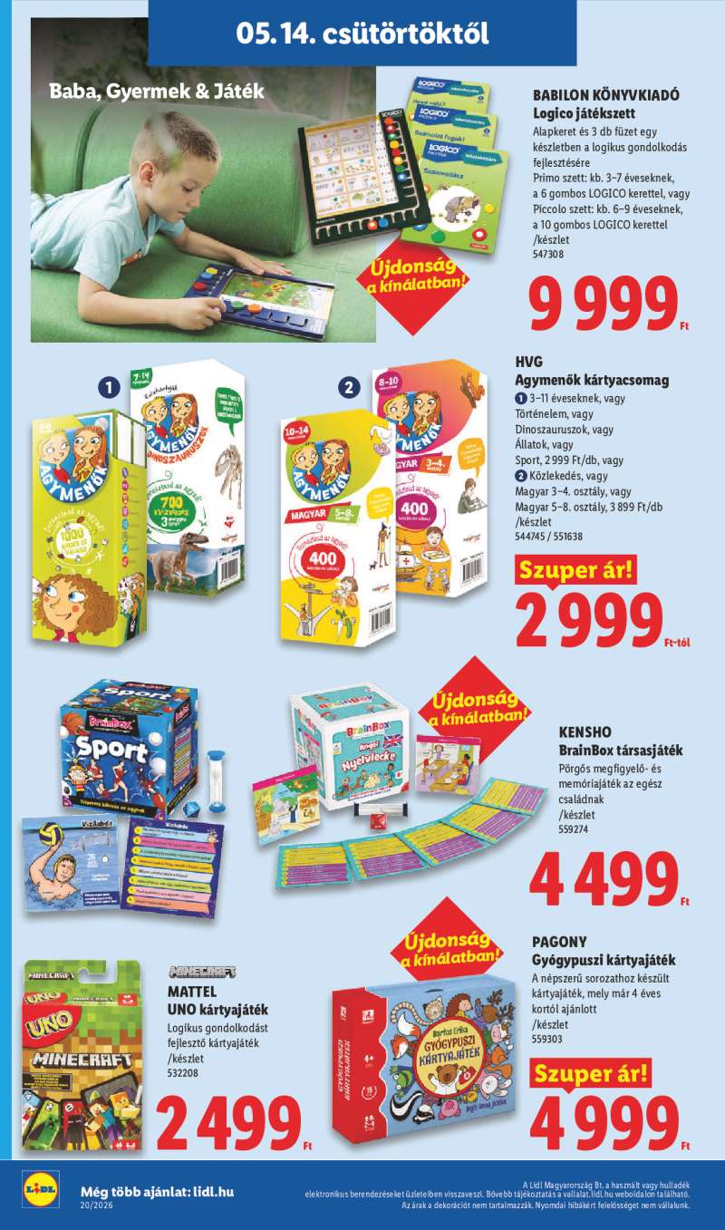 Lidl Érvényes 05.14-től 38 oldal