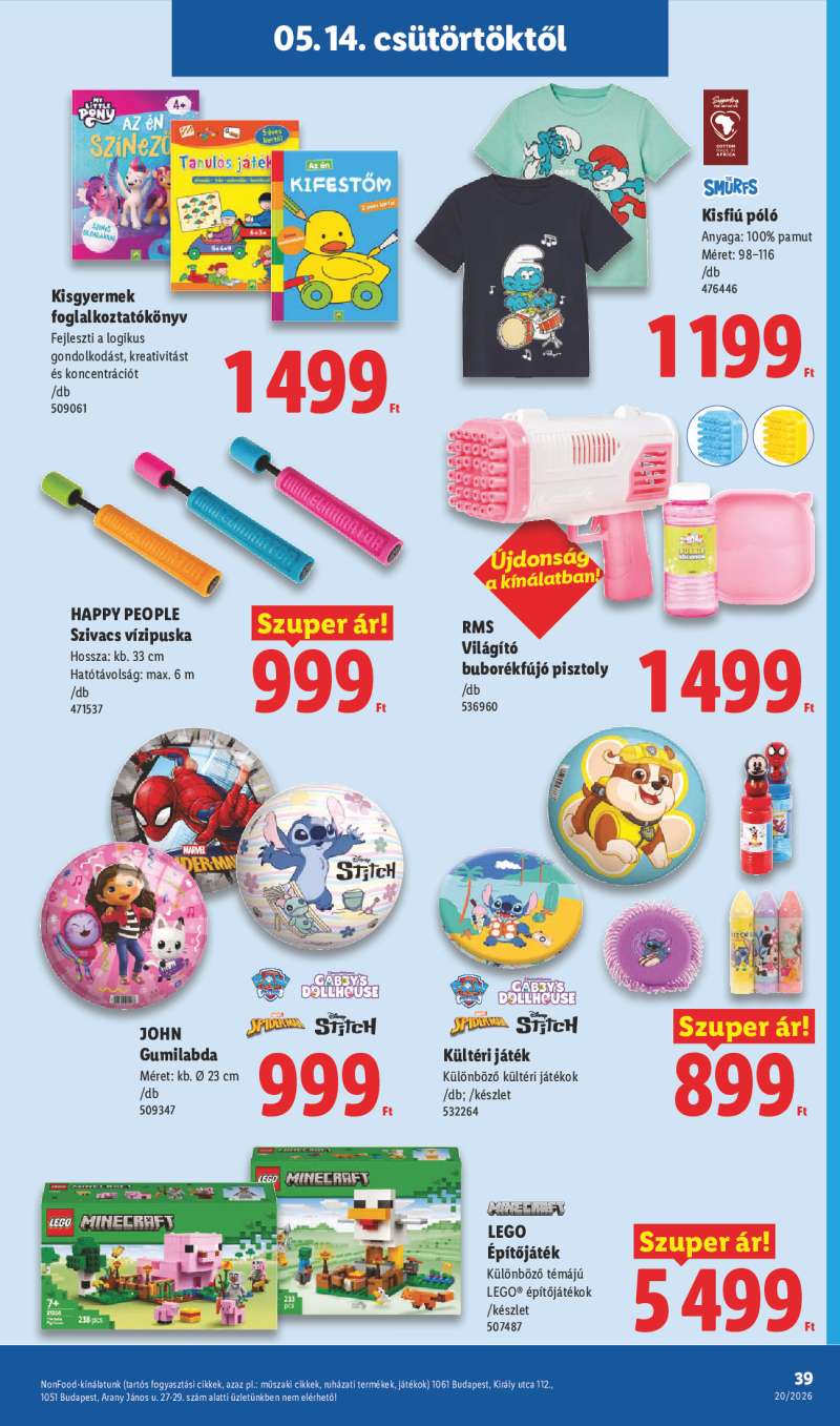 Lidl Érvényes 05.14-től 39 oldal