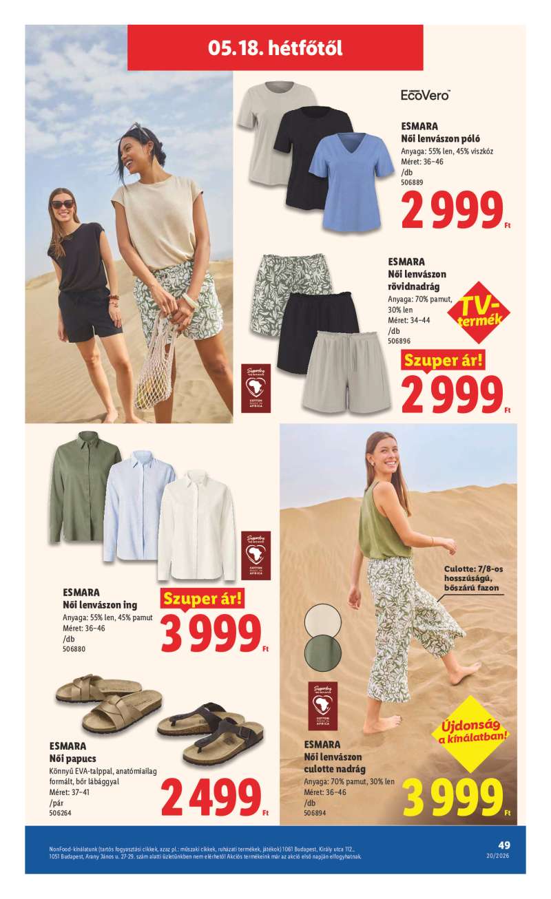 Lidl Érvényes 05.14-től 49 oldal