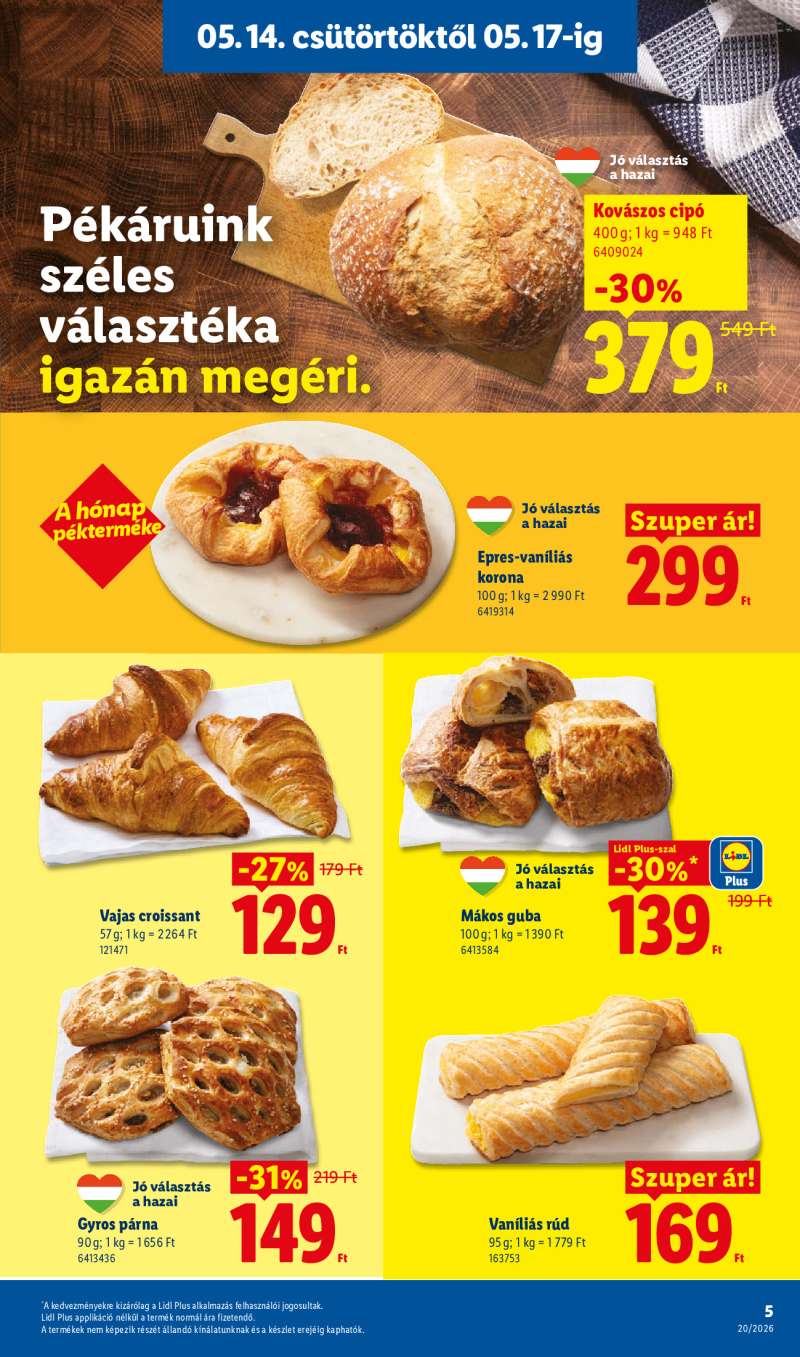 Lidl Érvényes 05.14-től 5 oldal