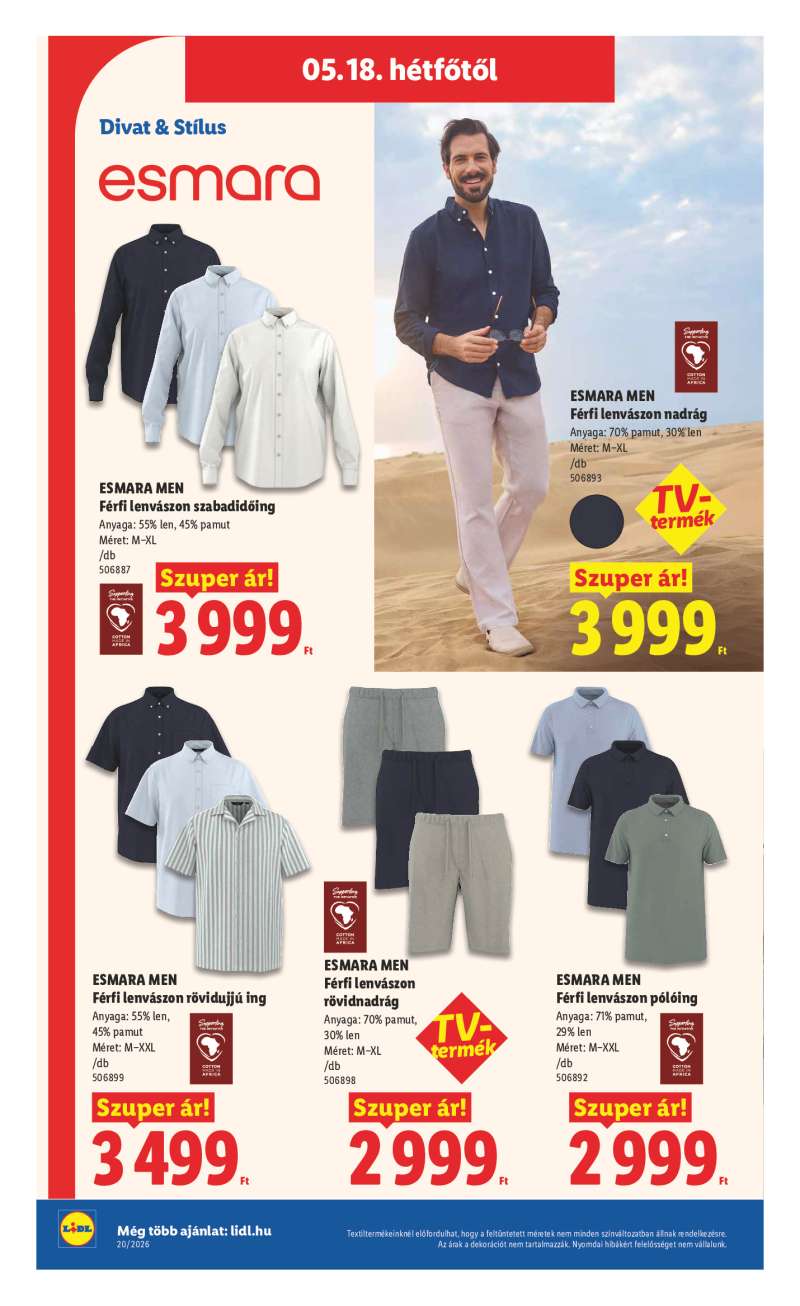 Lidl Érvényes 05.14-től 50 oldal