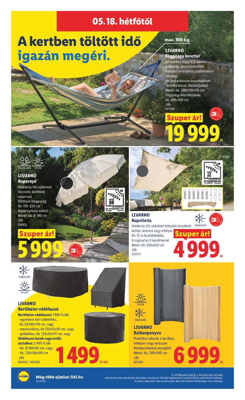 Lidl Érvényes 05.14-től 52 oldal