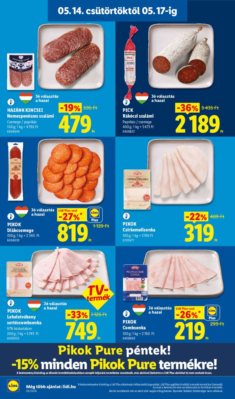 Lidl Érvényes 05.14-től 8 oldal