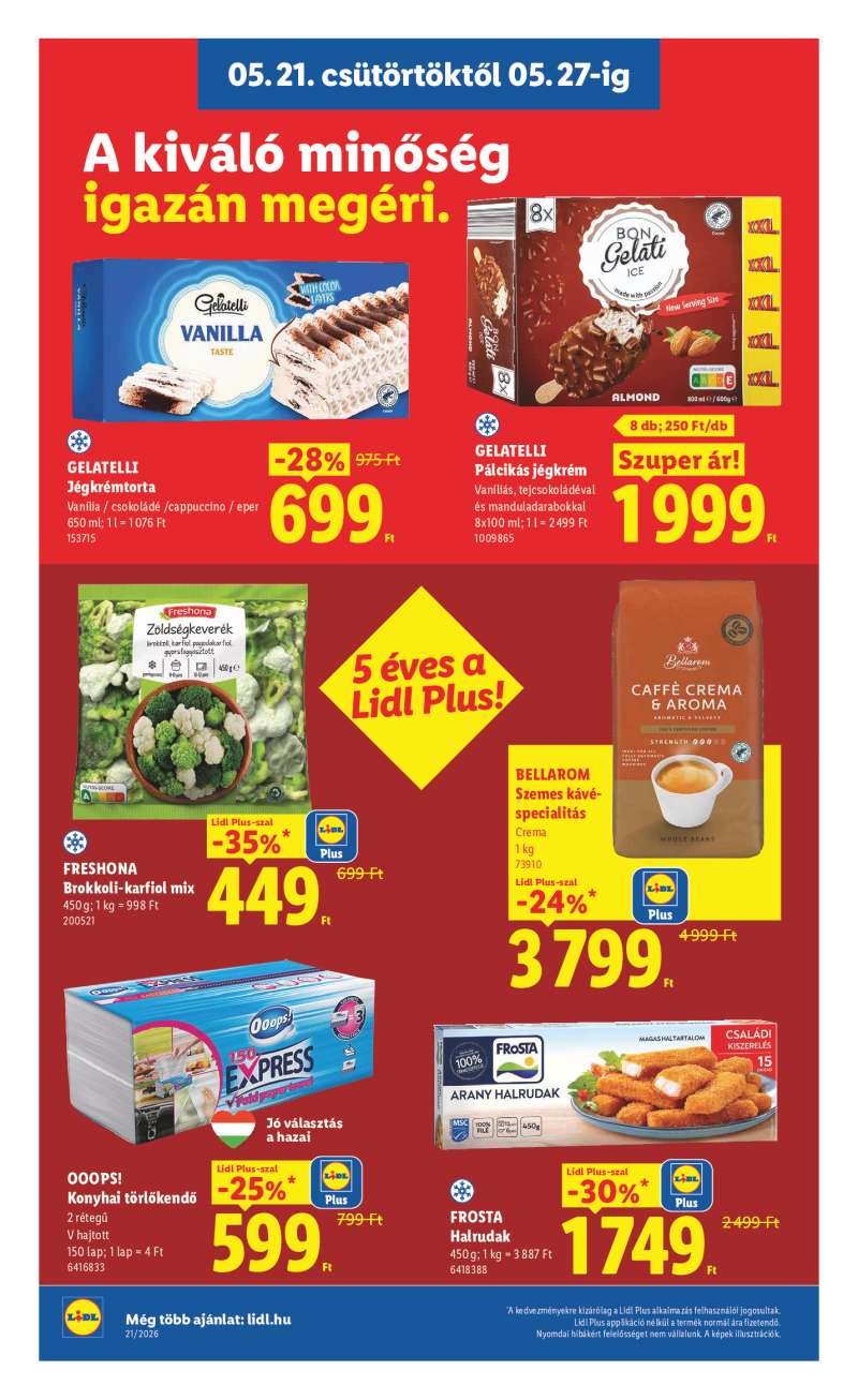 Lidl Érvényes 05.21-től 14 oldal