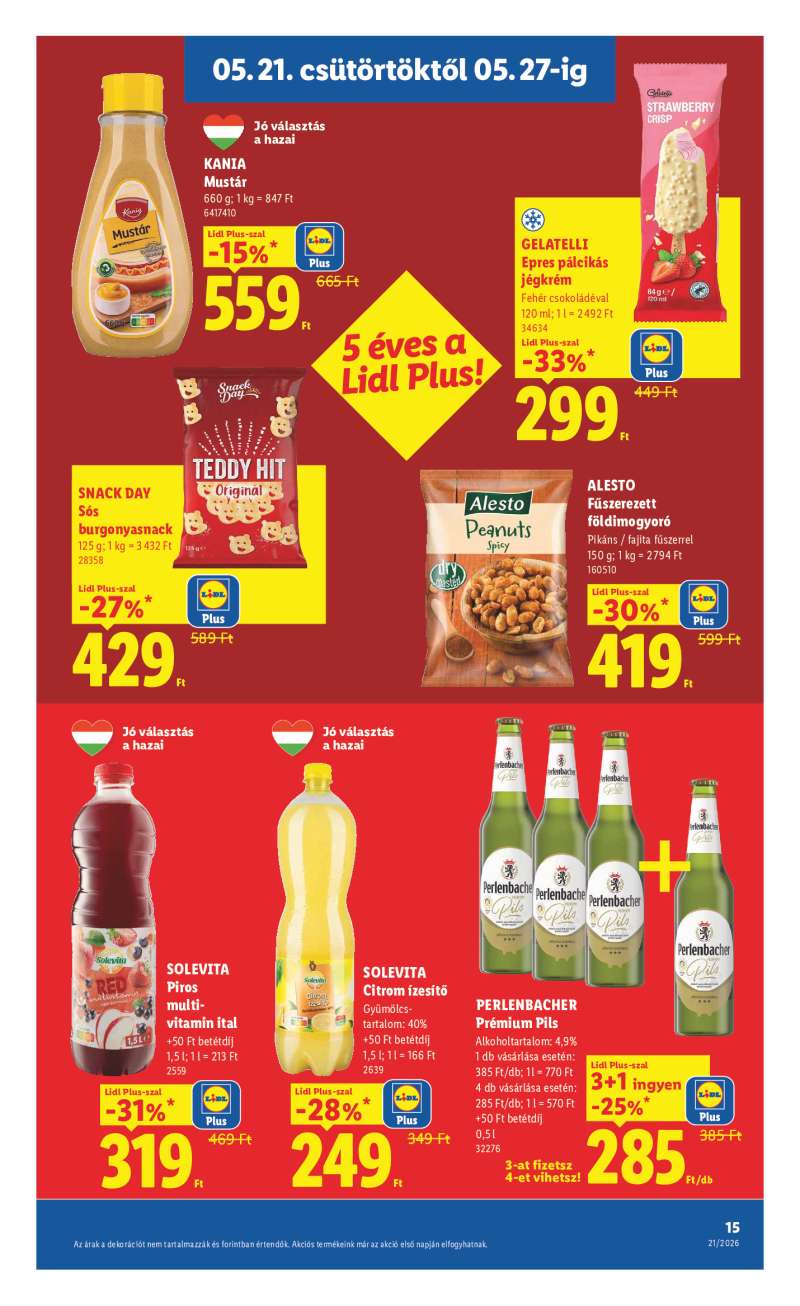 Lidl Érvényes 05.21-től 15 oldal