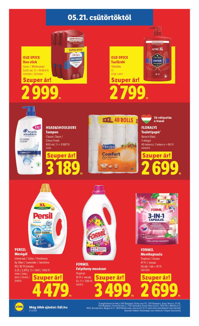 Lidl Érvényes 05.21-től 20 oldal