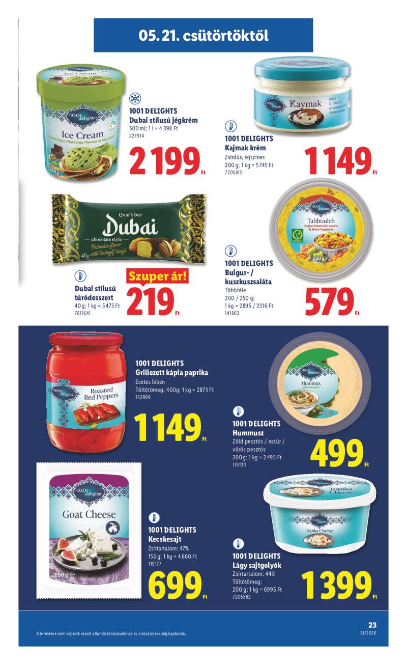 Lidl Érvényes 05.21-től 23 oldal