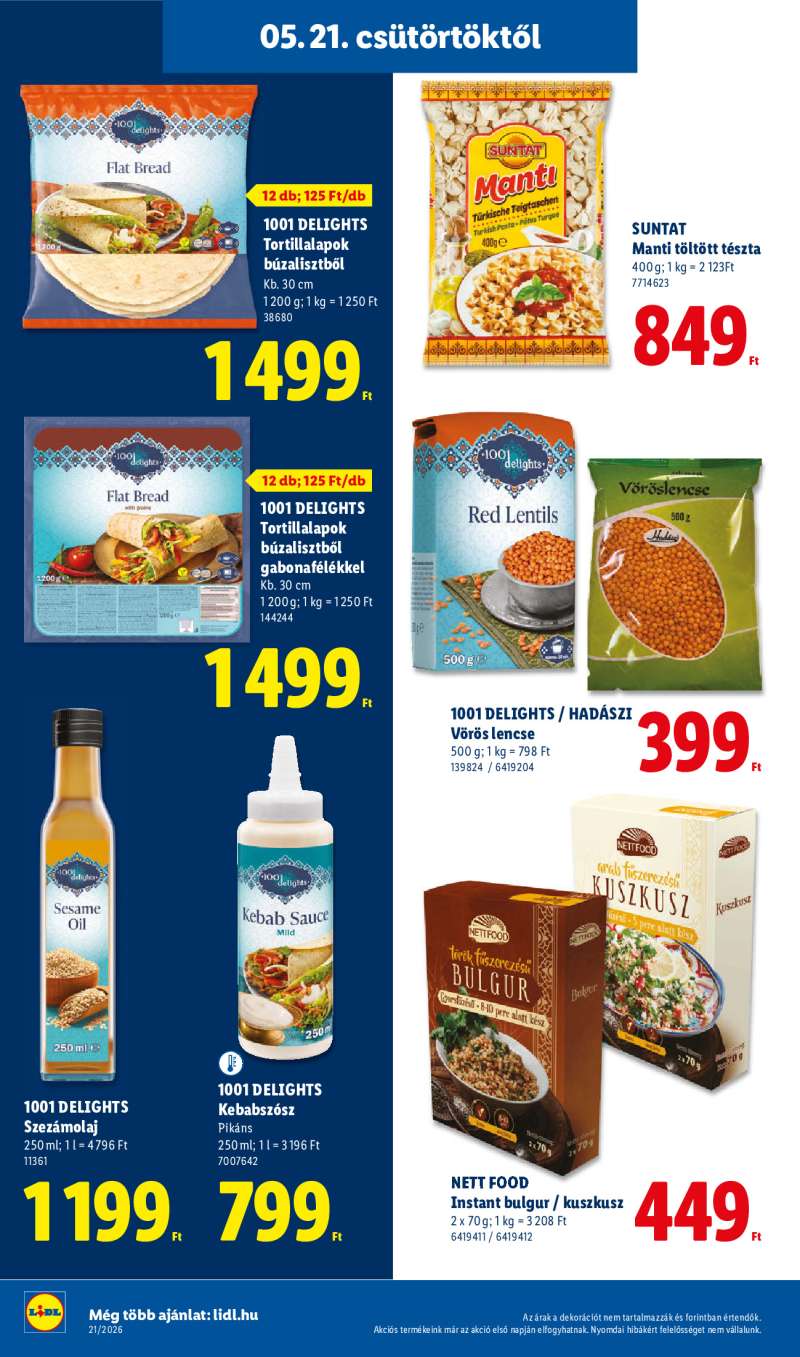 Lidl Érvényes 05.21-től 24 oldal