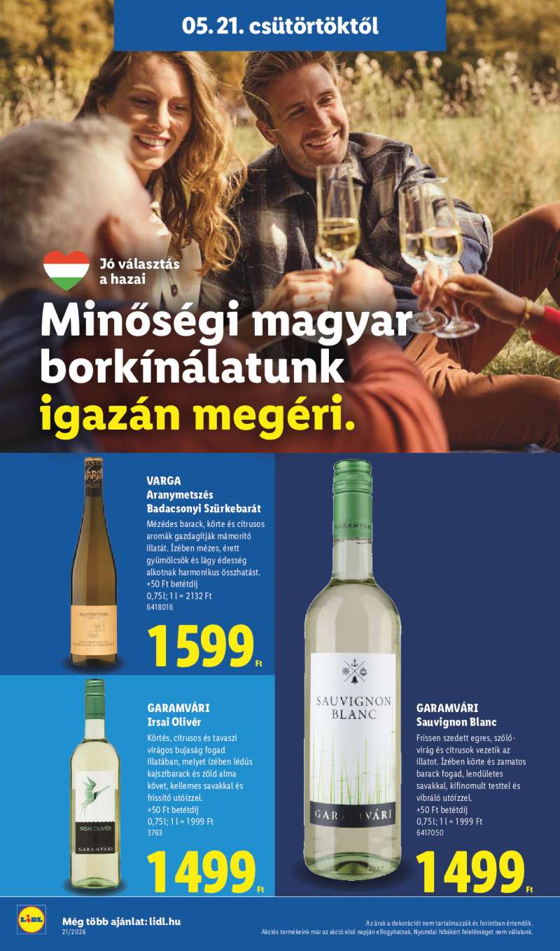 Lidl Érvényes 05.21-től 26 oldal