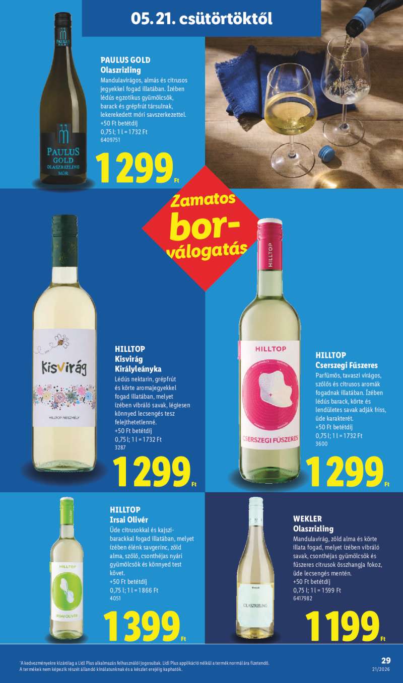 Lidl Érvényes 05.21-től 29 oldal