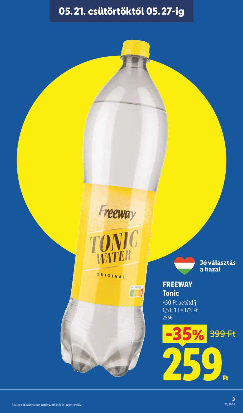 Lidl Érvényes 05.21-től 3 oldal