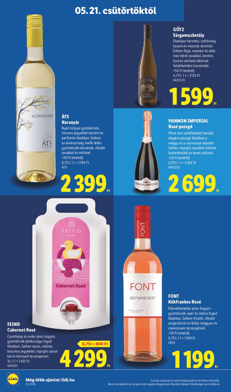 Lidl Érvényes 05.21-től 30 oldal
