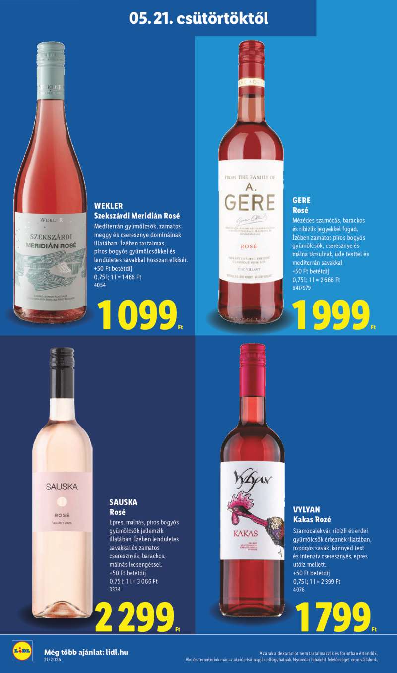 Lidl Érvényes 05.21-től 32 oldal