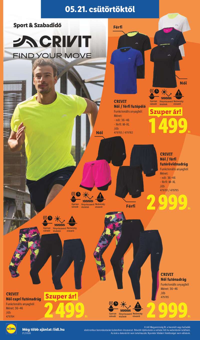 Lidl Érvényes 05.21-től 46 oldal