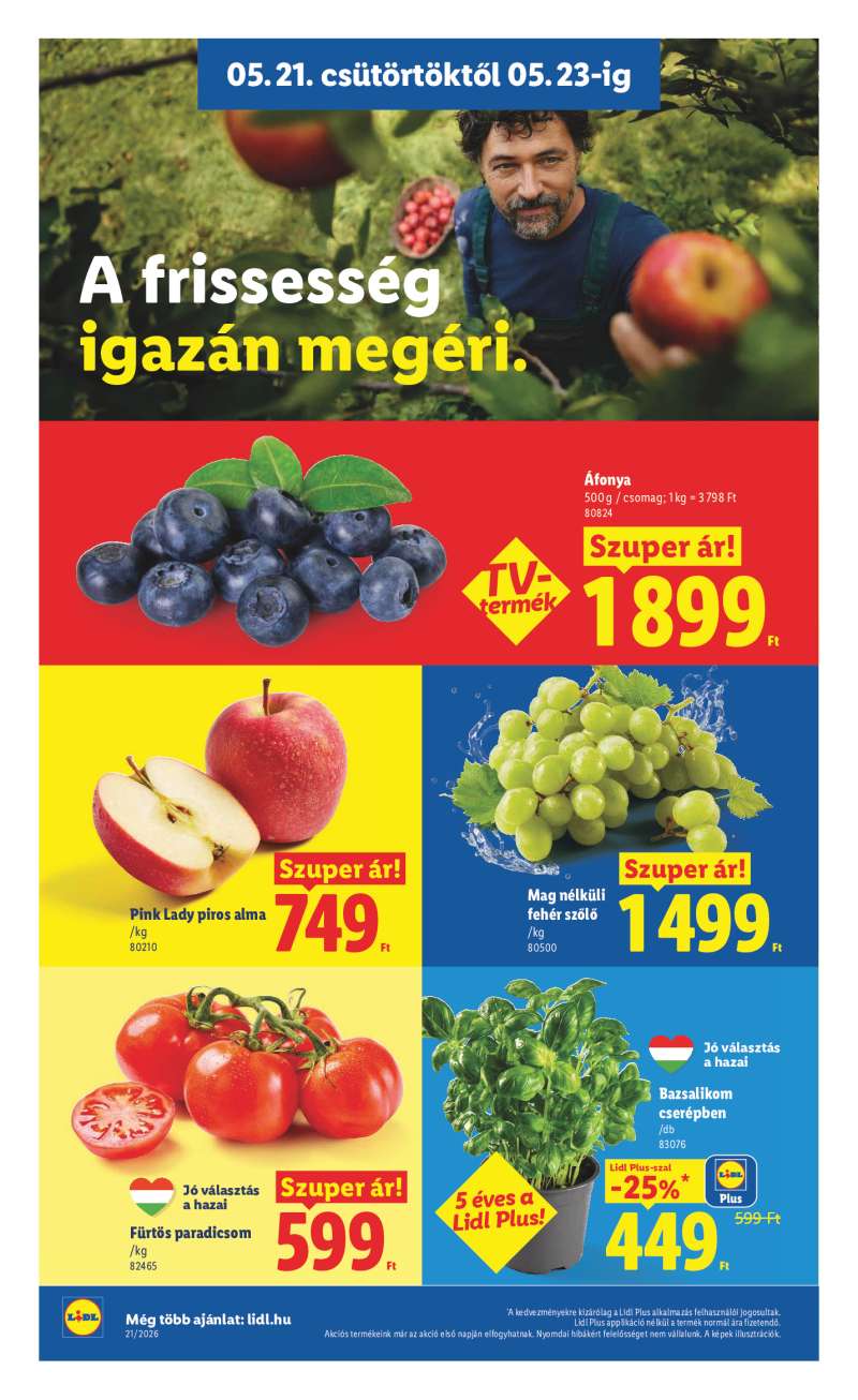 Lidl Érvényes 05.21-től 6 oldal