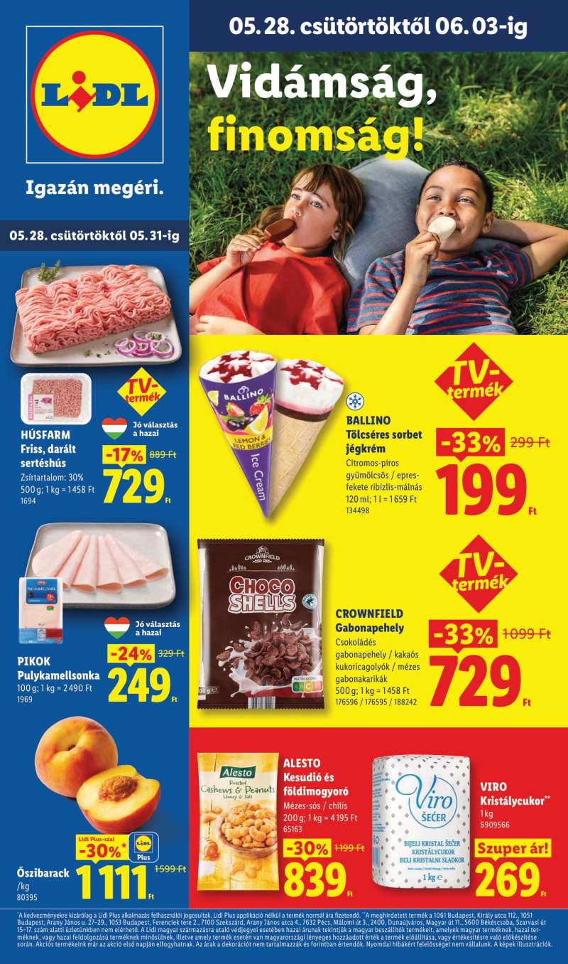 Lidl Akciós Újság 1 oldal