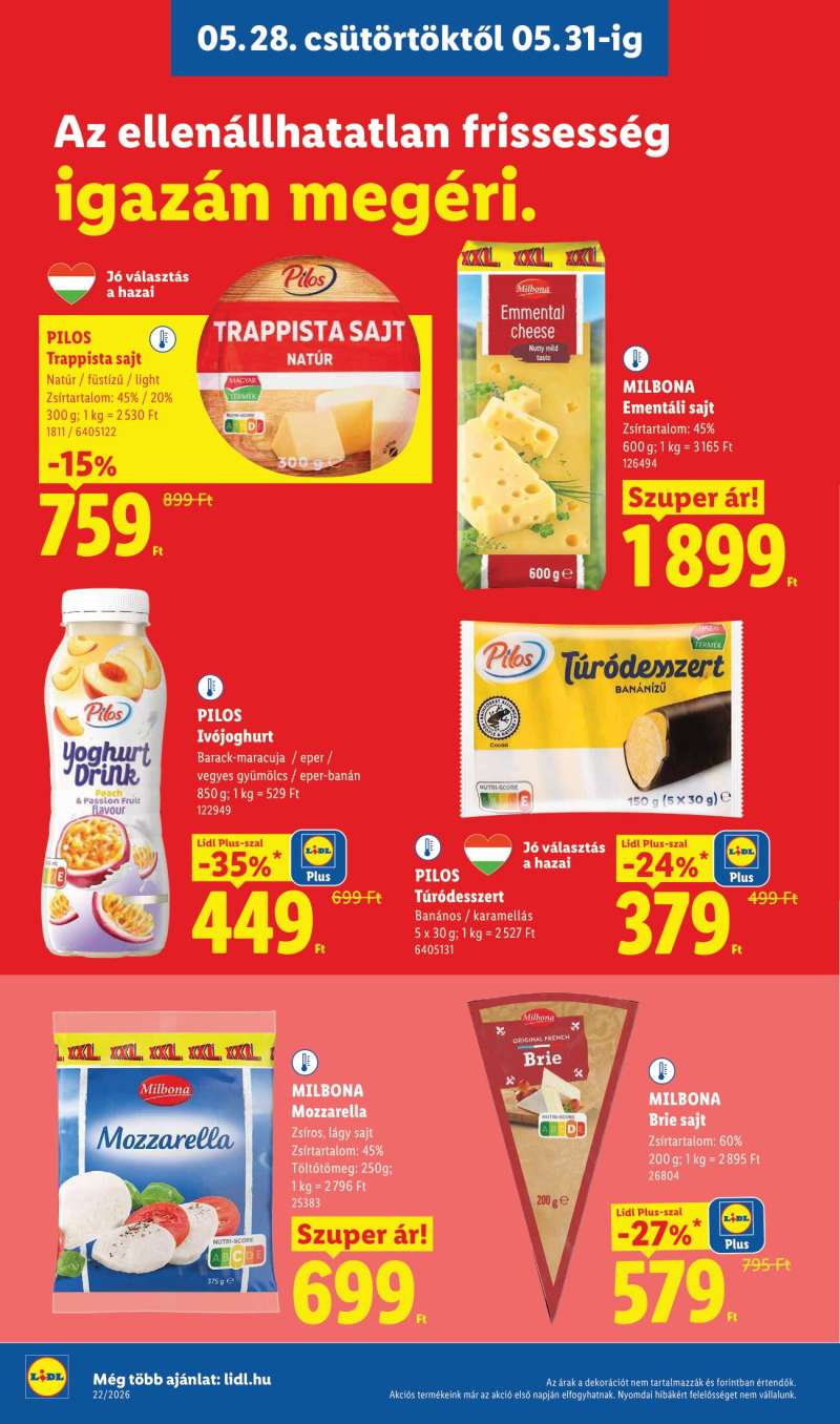 Lidl Akciós Újság 10 oldal