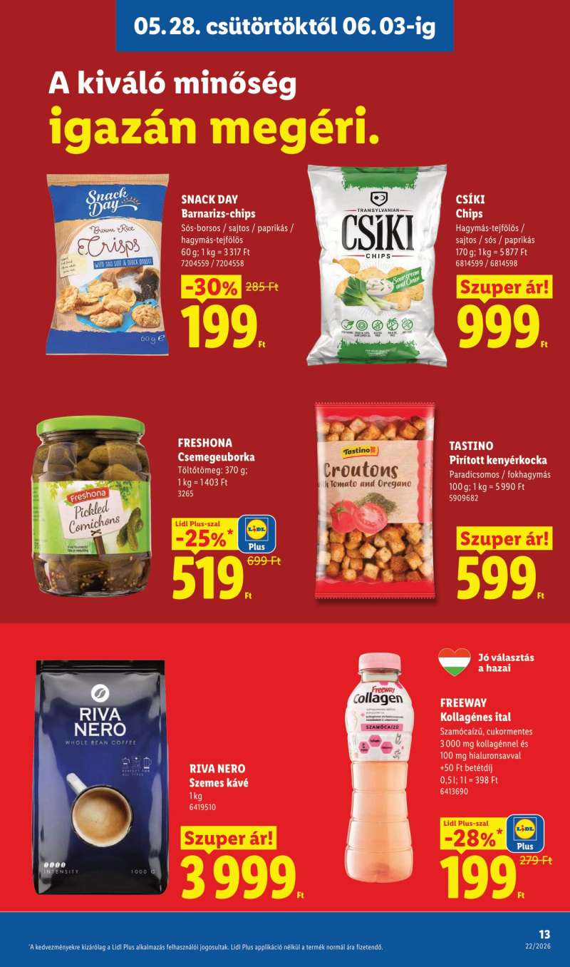 Lidl Akciós Újság 13 oldal
