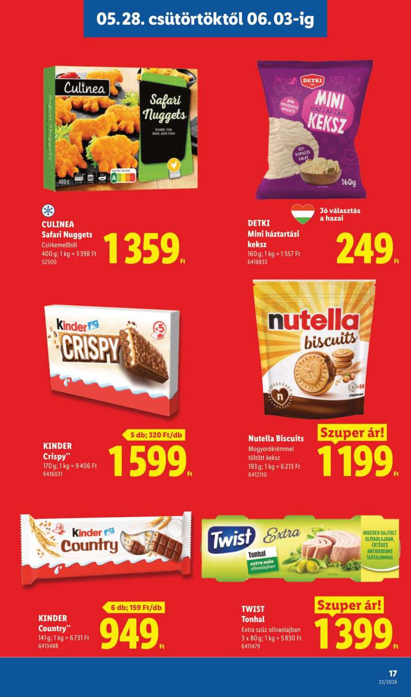Lidl Akciós Újság 17 oldal